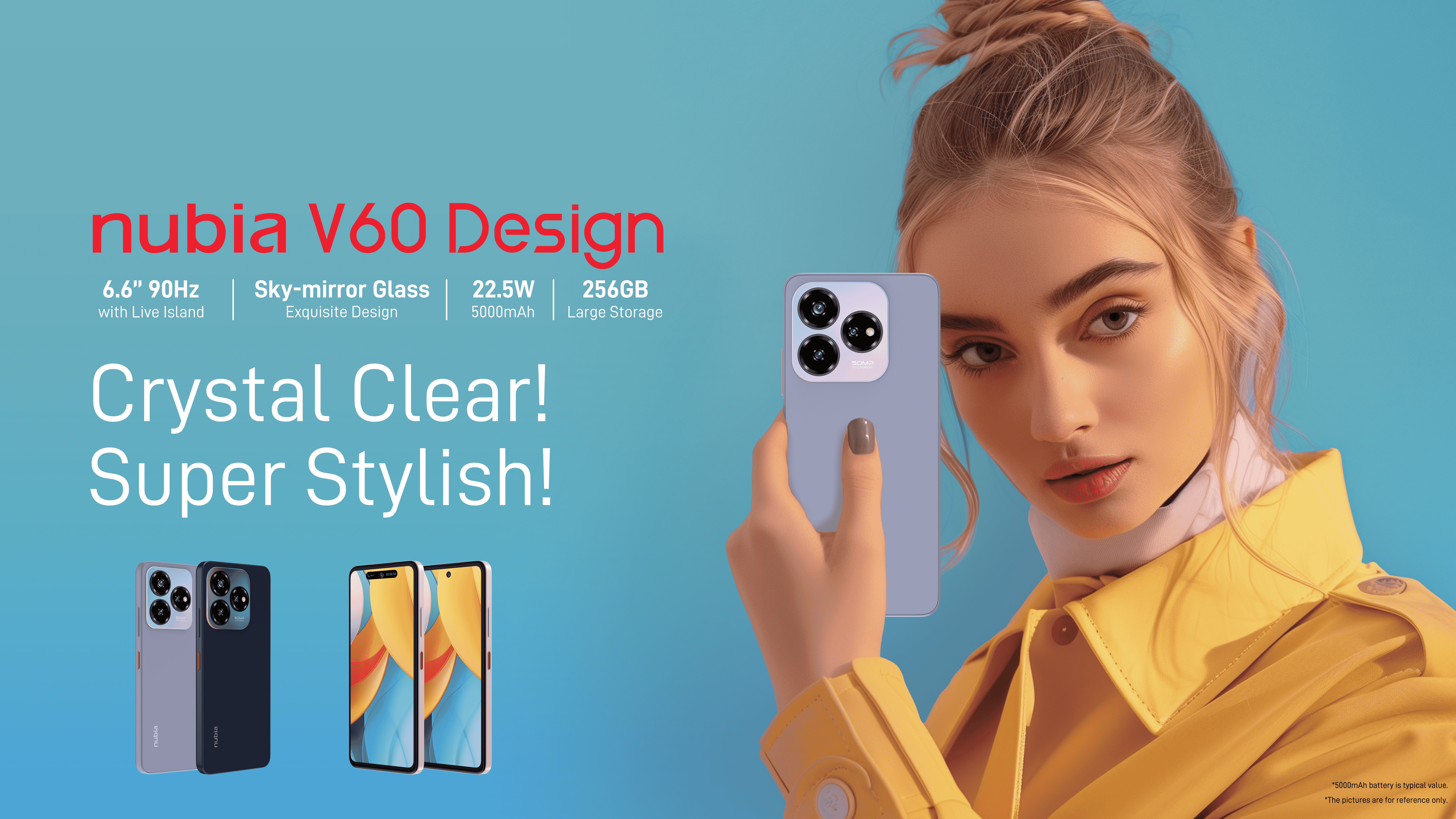 nubia V60 Design